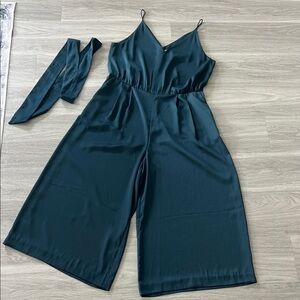 Elegant Teal Jumpsuit H&M